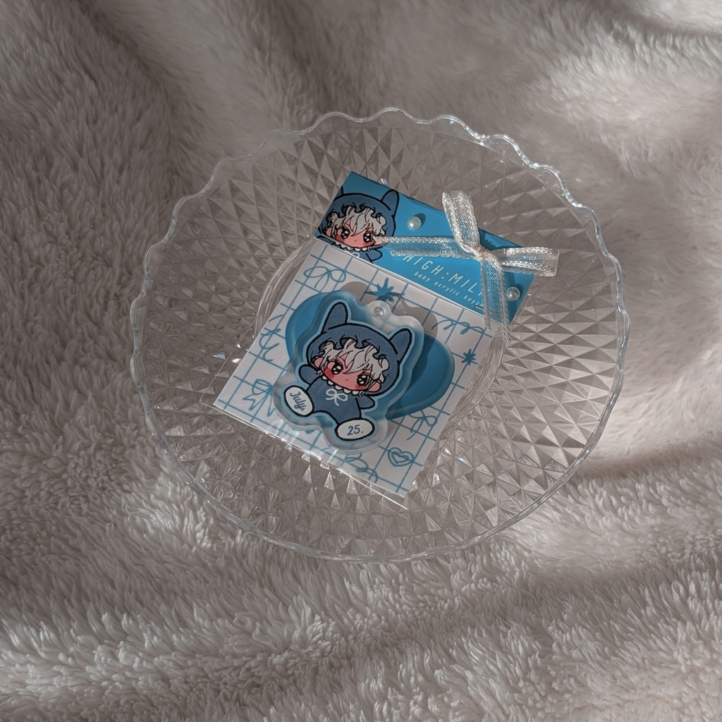 Baby acrylic keychain IBRAHIM‪💧‬