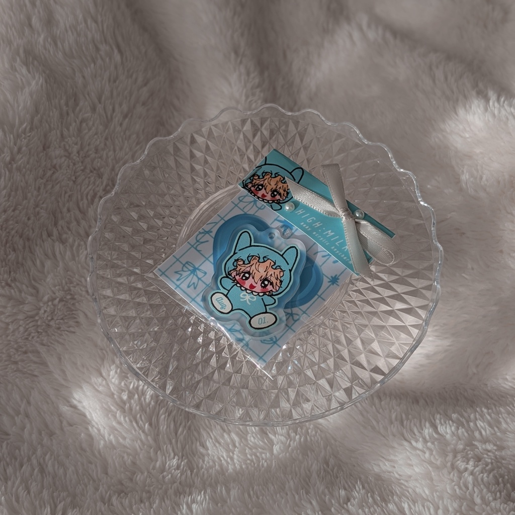 Baby acrylic keychain EXALBIO🛡