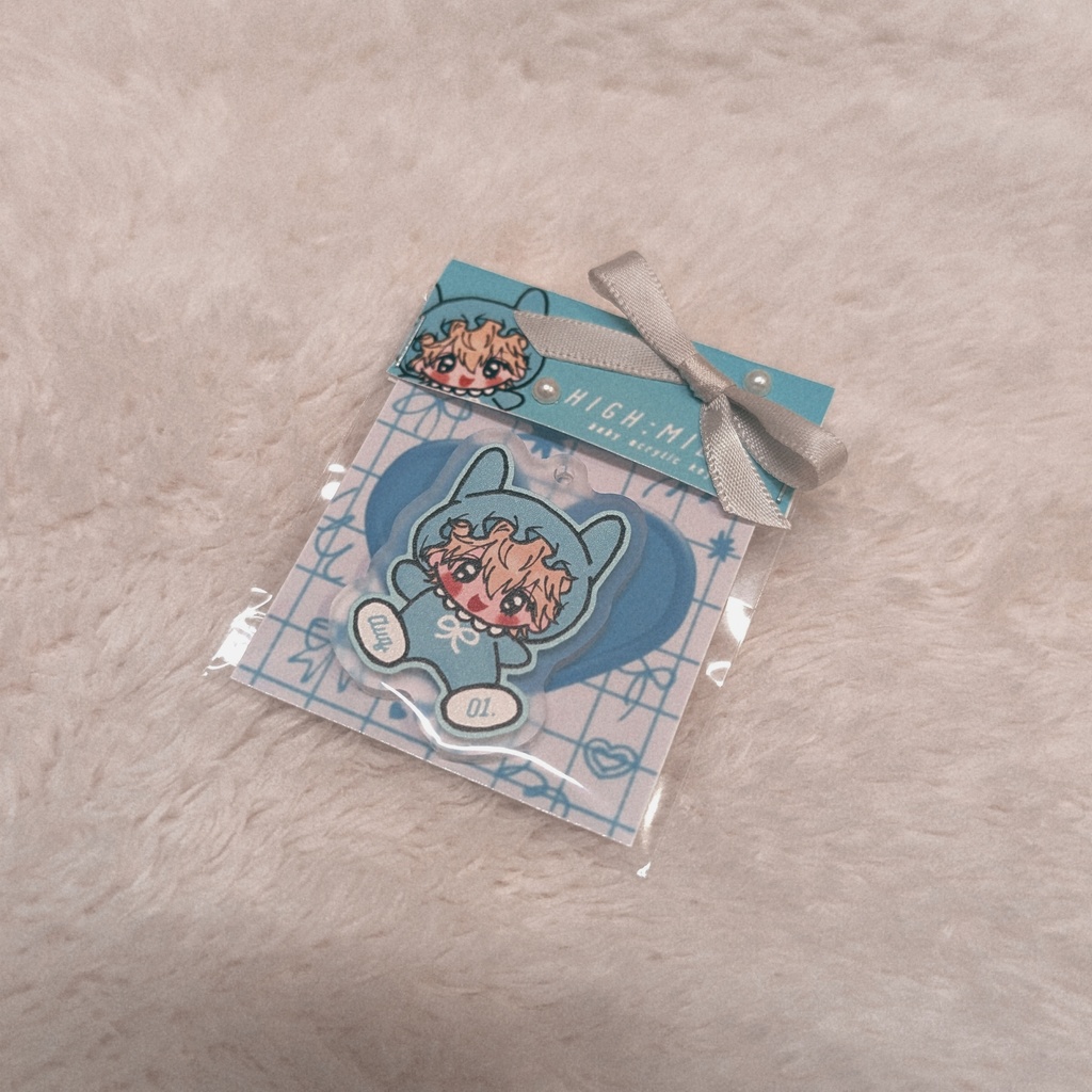Baby acrylic keychain EXALBIO🛡
