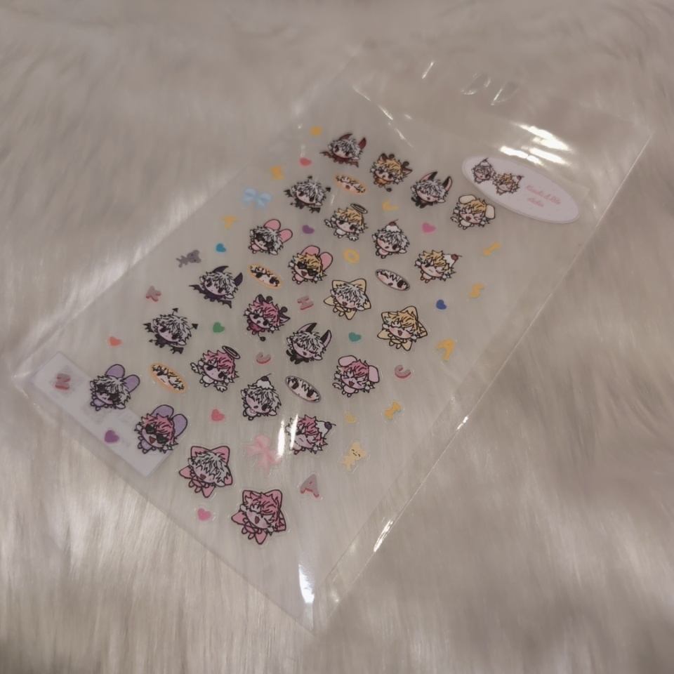 U-SA & ZU-HA clearsticker