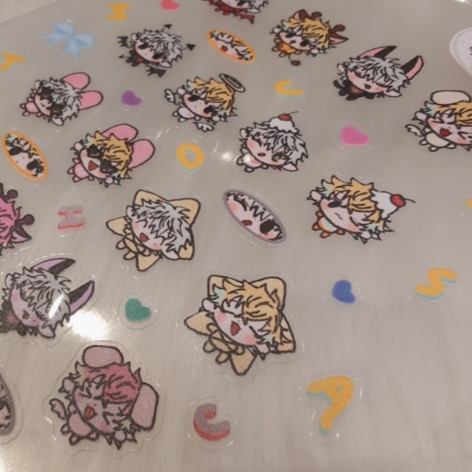U-SA & ZU-HA clearsticker