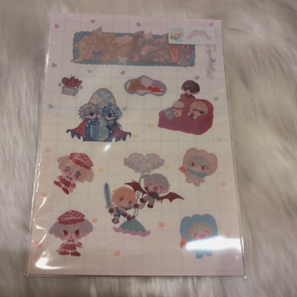 ABO & KUZUHA sticker