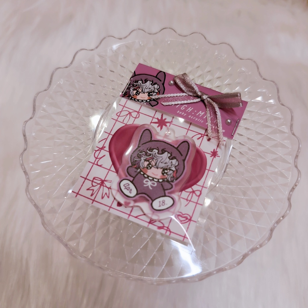 🆕 Baby acrylic key chain FUWAMINATO🥂✨