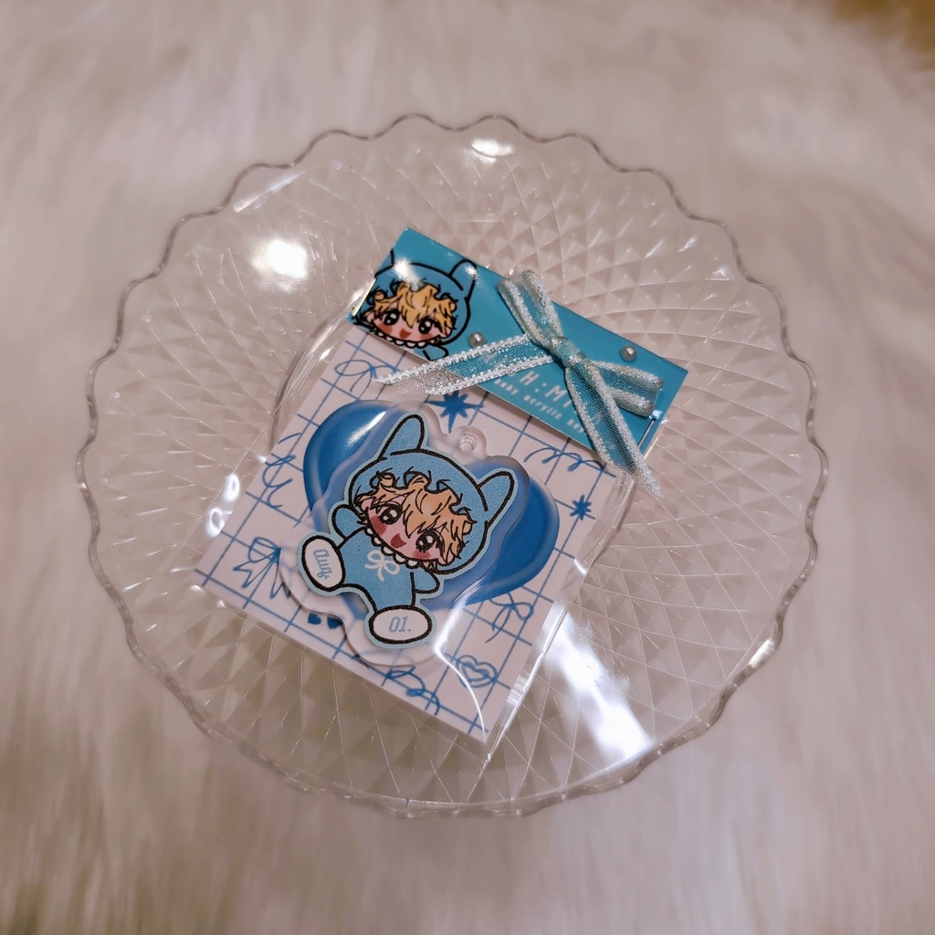 🆕 Baby acrylic key chain EXALBIO🛡
