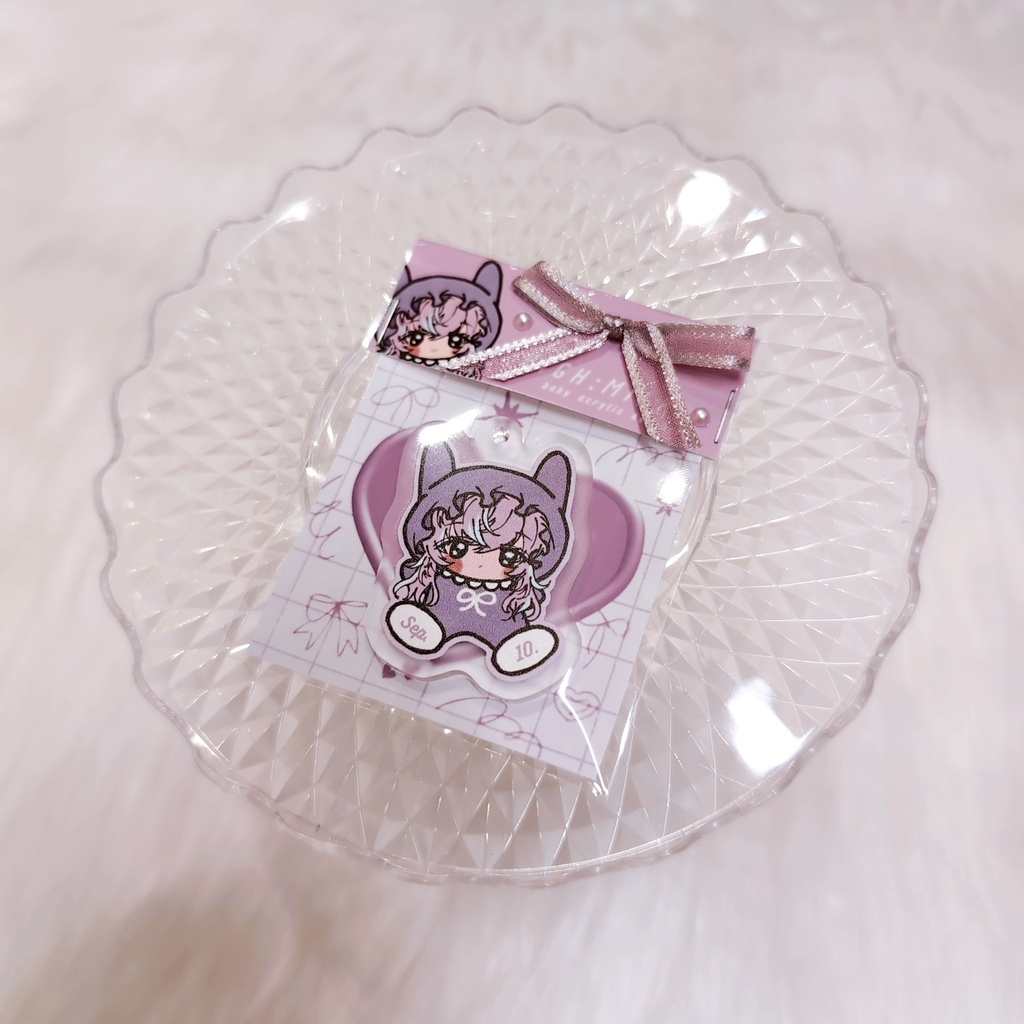 🆕 Baby acrylic key chain HOSHIRUBESHO🐙🌟