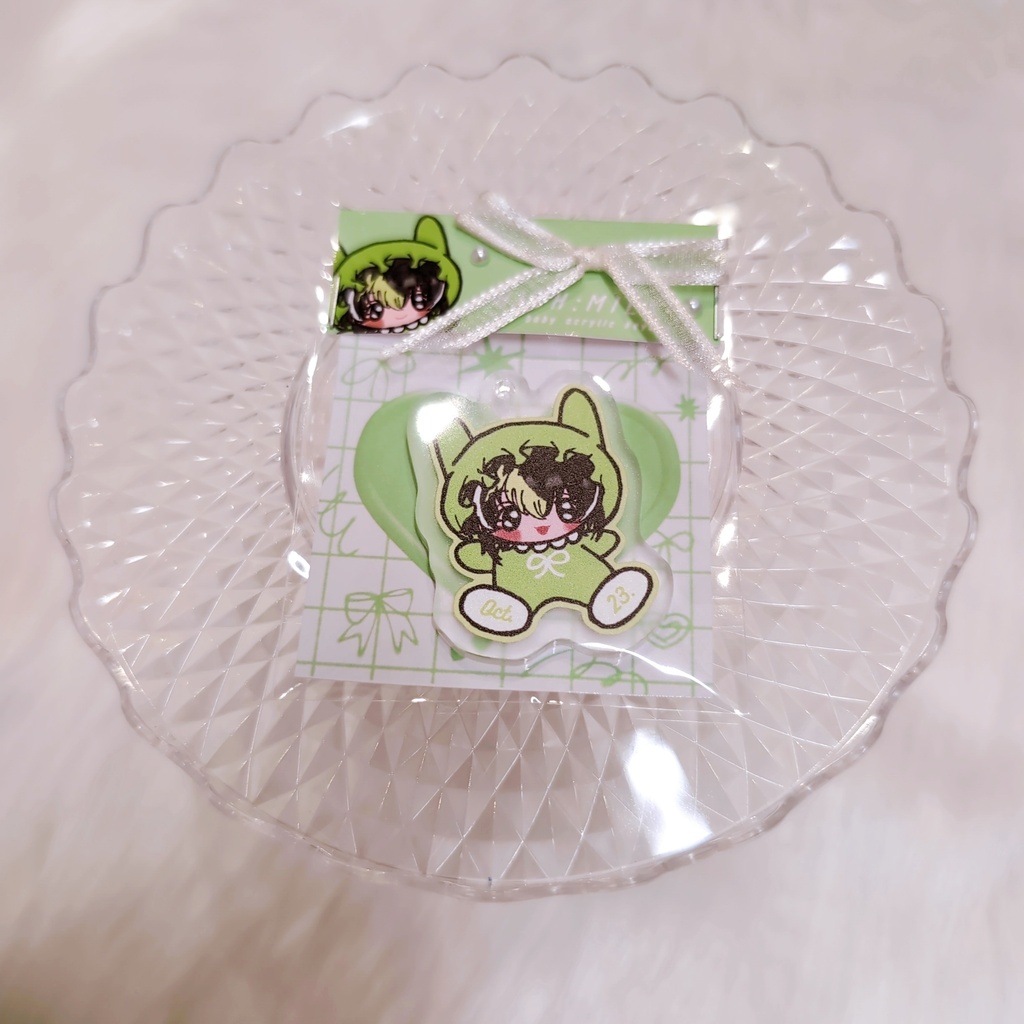 🆕 Baby acrylic key chain INAMIRAI💡