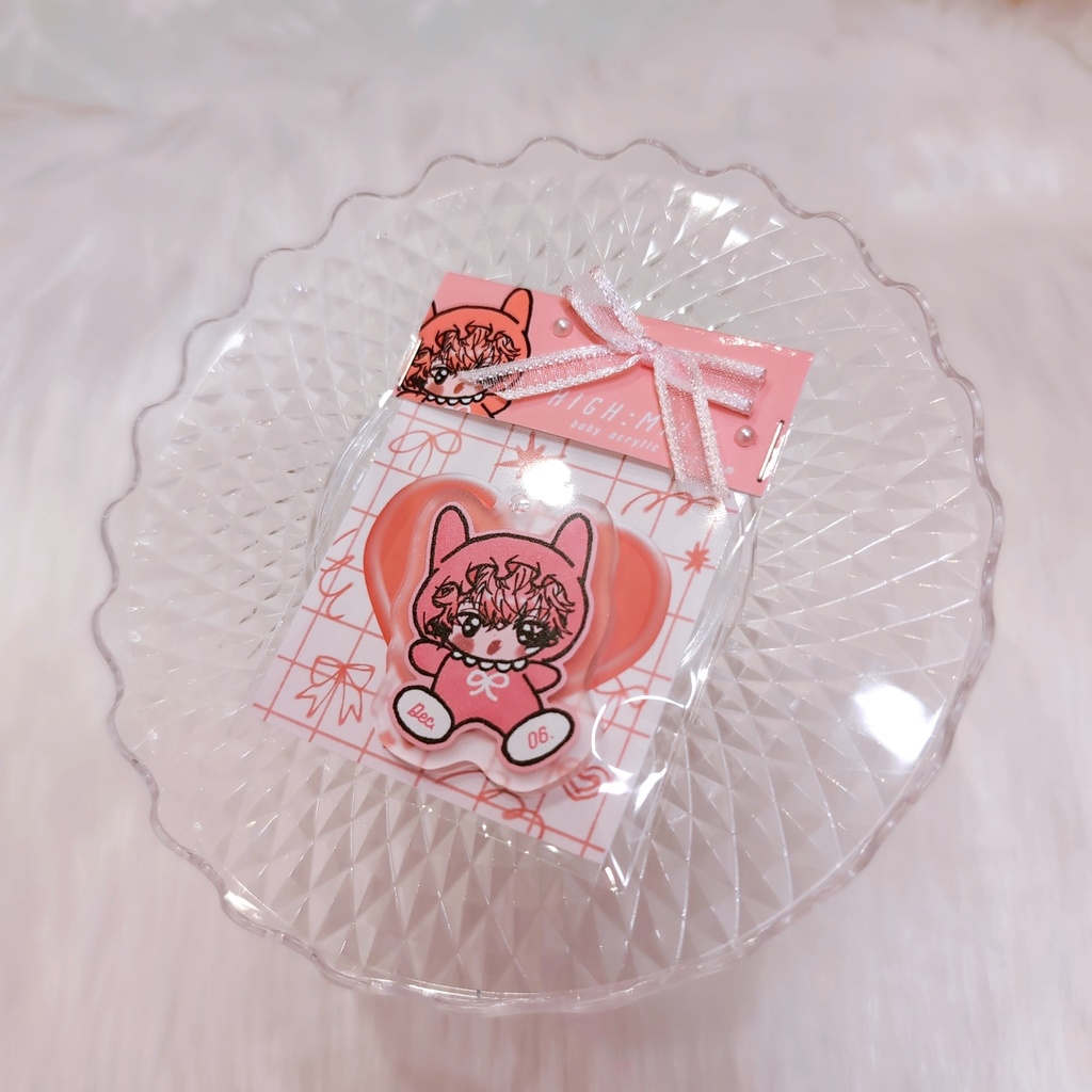 🆕 Baby acrylic key chain AKAGIWEN🍱🦖