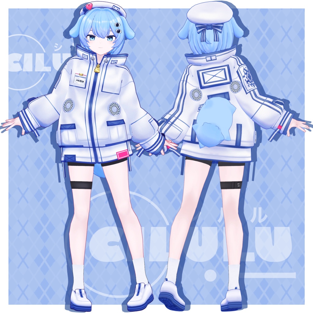 【オリジナル3Dモデル】‐CILULU‐ シルル