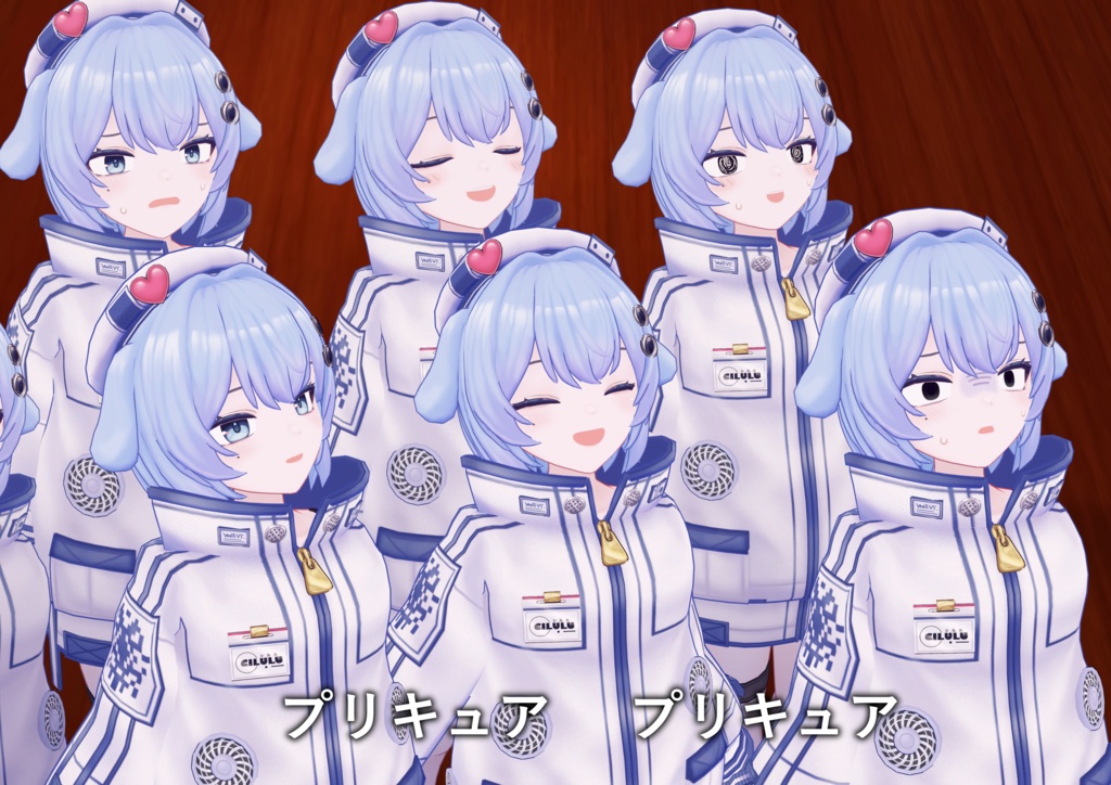 【オリジナル3Dモデル】‐CILULU‐ シルル