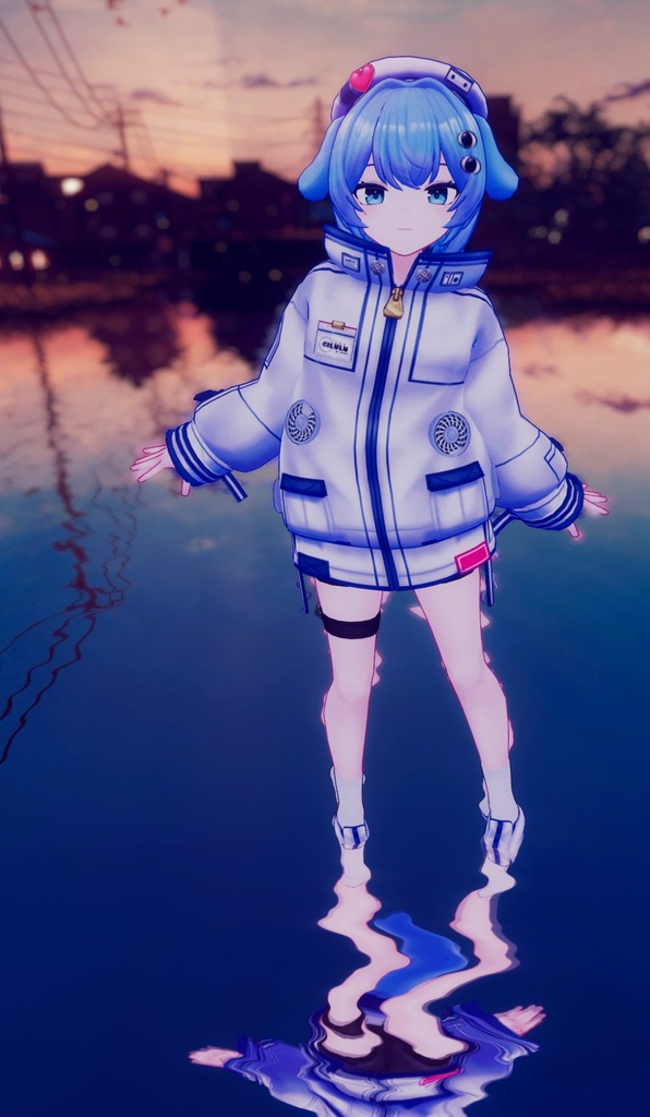 【オリジナル3Dモデル】‐CILULU‐ シルル