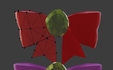 【Blender】リボン