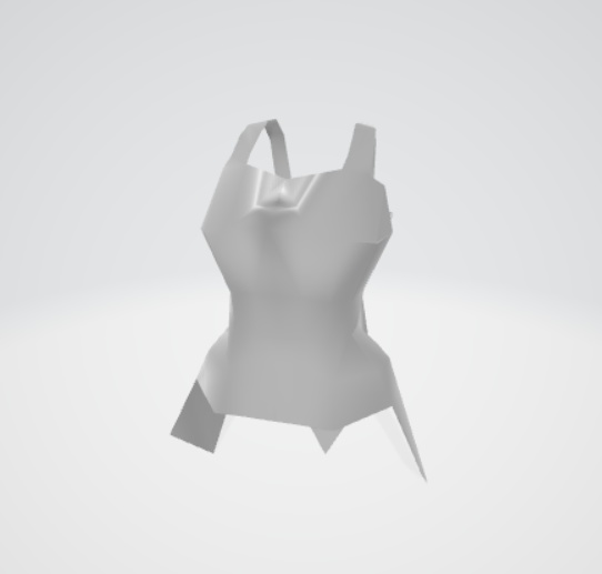 【glb】銀の鎧【フリー】