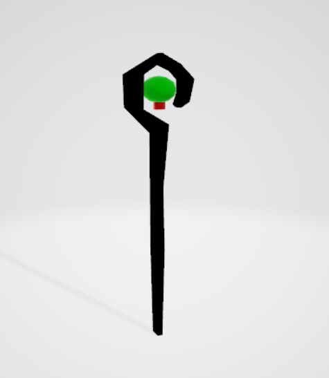 【Blender】はじめての杖ノード【Node】