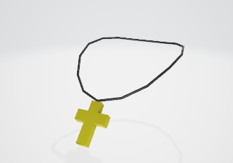 【glb】シスターハットと首飾り【無償】