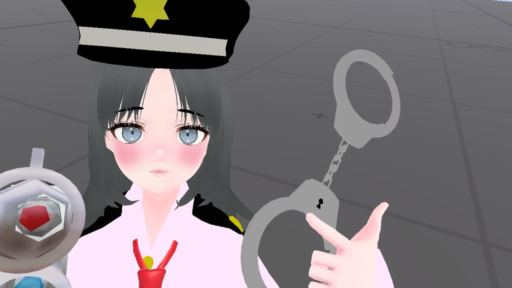 【glb】手錠アニメーション付き【無償】