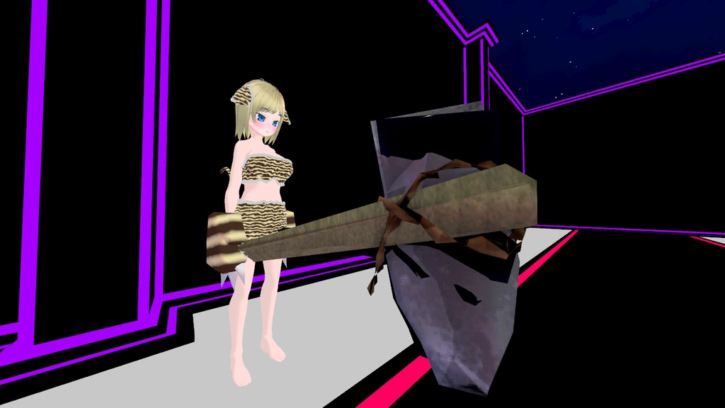 【glb】石斧【フリー】