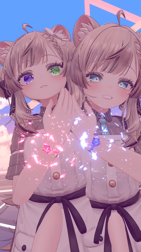 【VRChat】カップルリング。MA対応