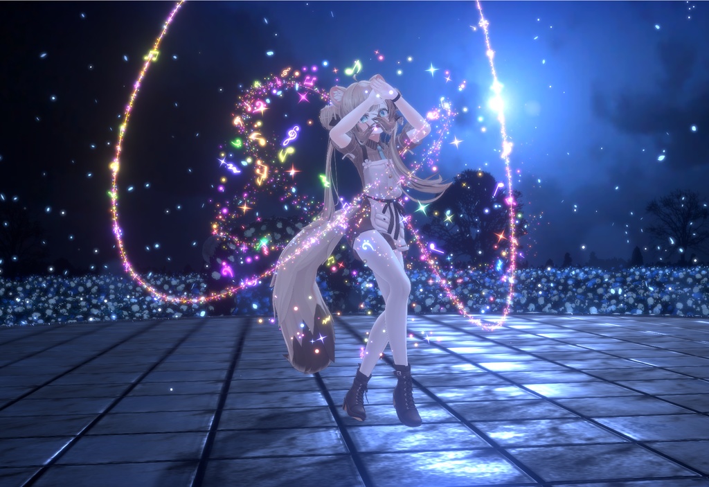 【VRChat】ダンス専用パーティクル。MA対応