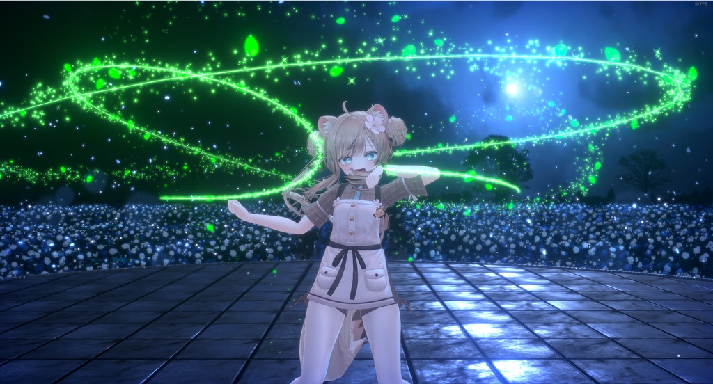 【VRChat】ダンス専用パーティクル。MA対応