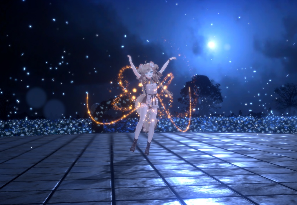 【VRChat】ダンス専用パーティクル。MA対応