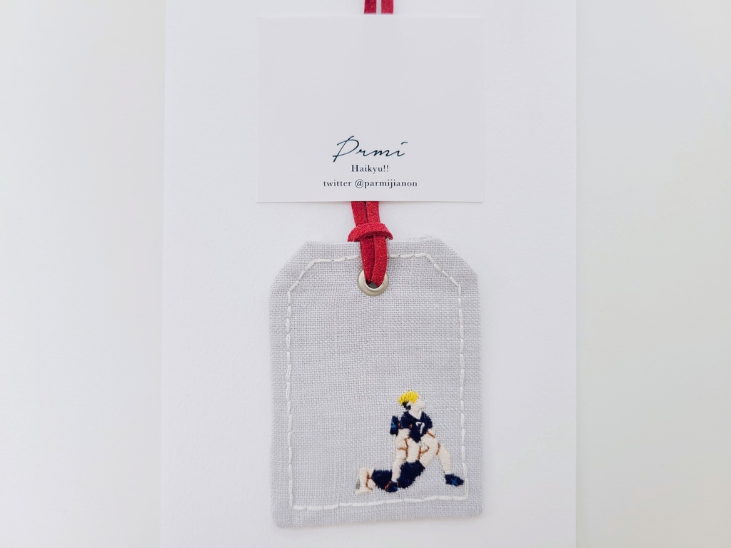 手刺繍/ブックマーカー《プロレスver.》