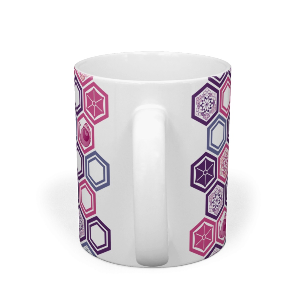 あじさい紋マグカップ