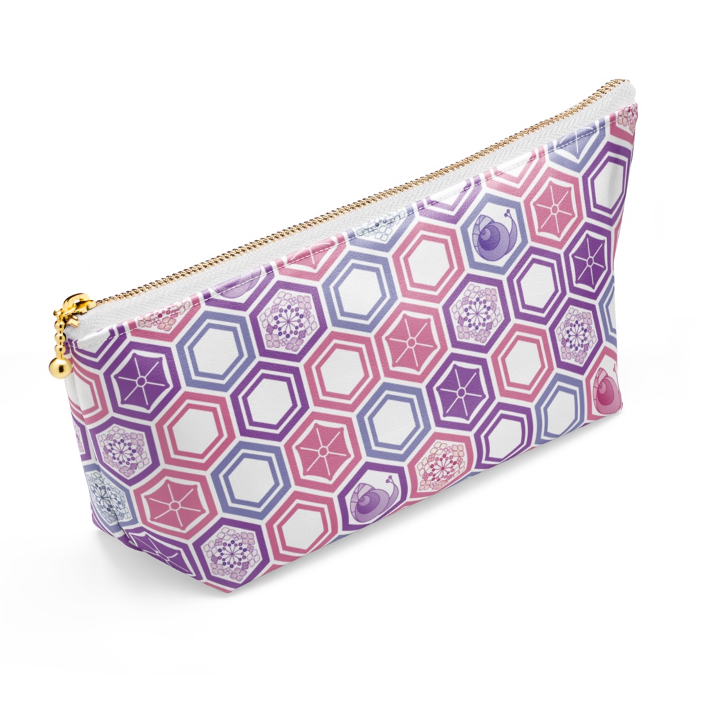 あじさい紋ポーチ