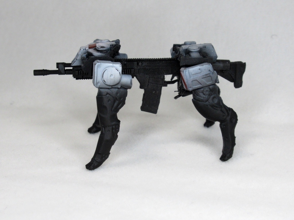 1/12可動キット 自走小銃 COYOTE FRAME