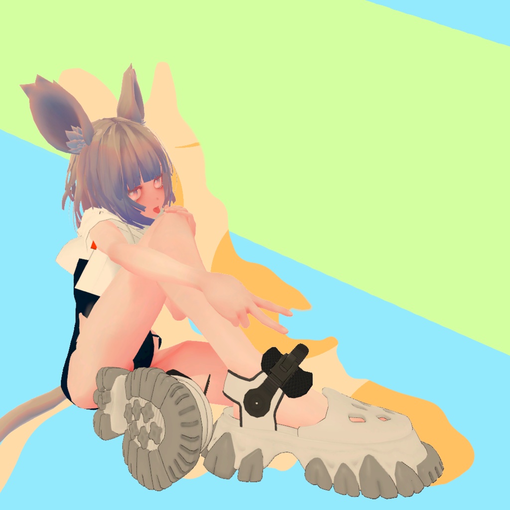 【靴のみ販売あり】「ちゅろ」用衣装 水着セット