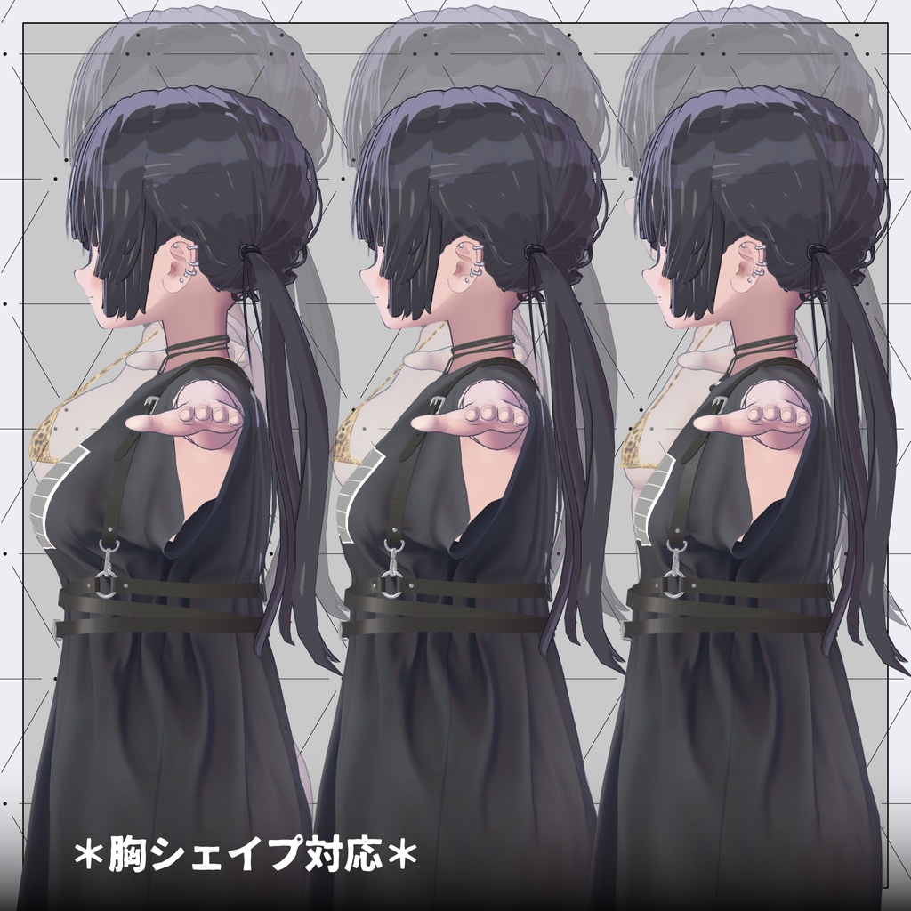 【MARUBODY】【桔梗】カジュアルビッグTワンピ -Casual Big Tee Dress-【UltraBesik】