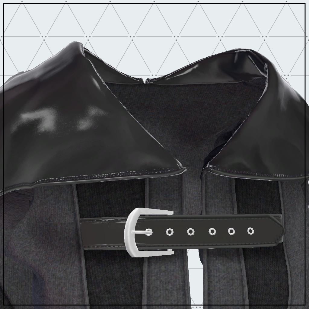 【森羅】【MARUBODY】レザーパンクセットアップ -Leather Punk Setup-【UltraBesik】