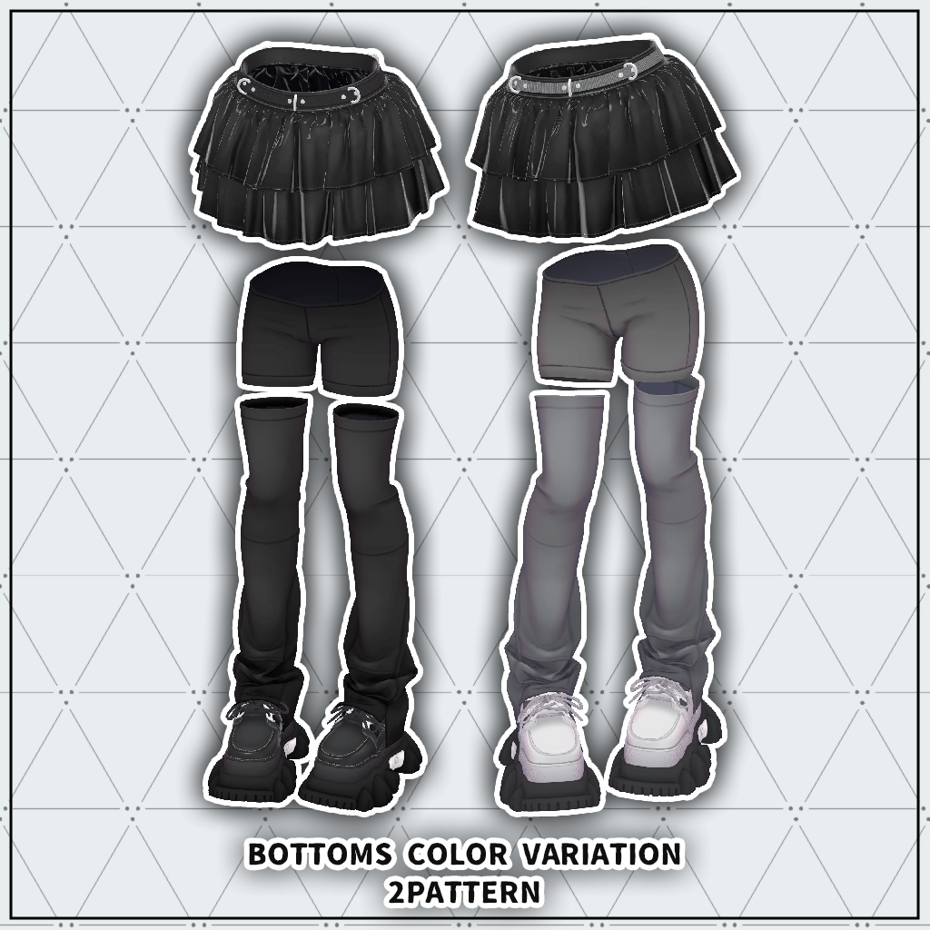 【森羅】【MARUBODY】レザーパンクセットアップ -Leather Punk Setup-【UltraBesik】