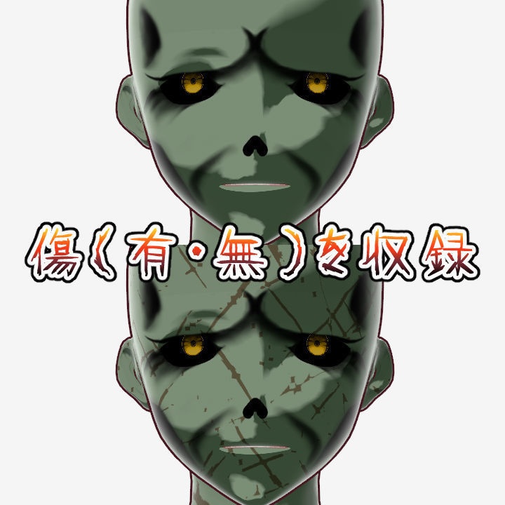 【無料版あり】ゾンビ(ゴブリン?)なりきりセット