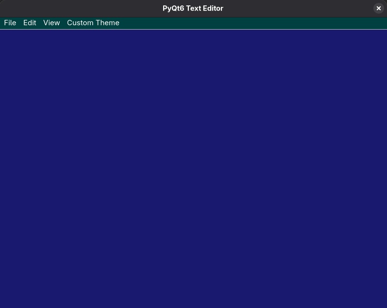 PySide6TextEditor - Windows用