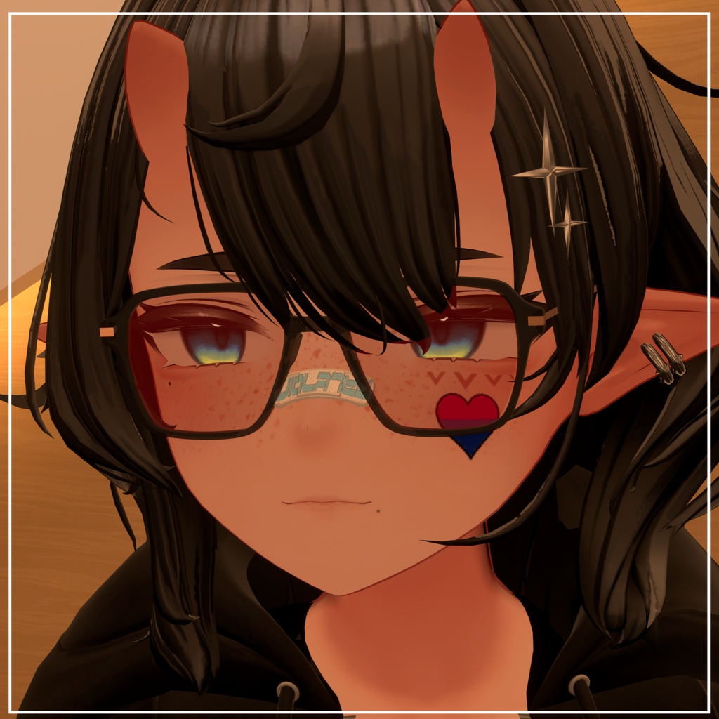 Vintage Flat Aviator Glasses