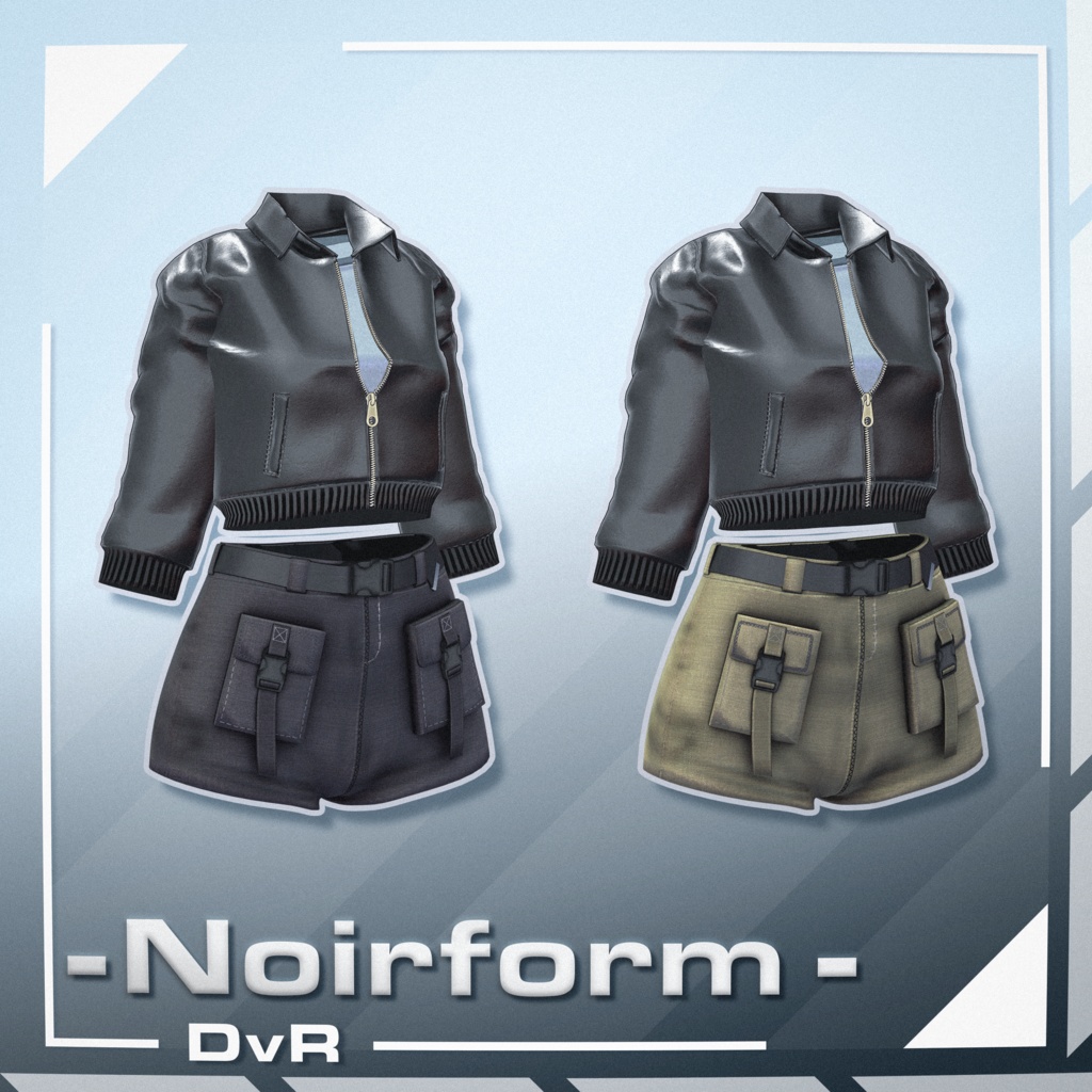 【3アバター対応】Noirform