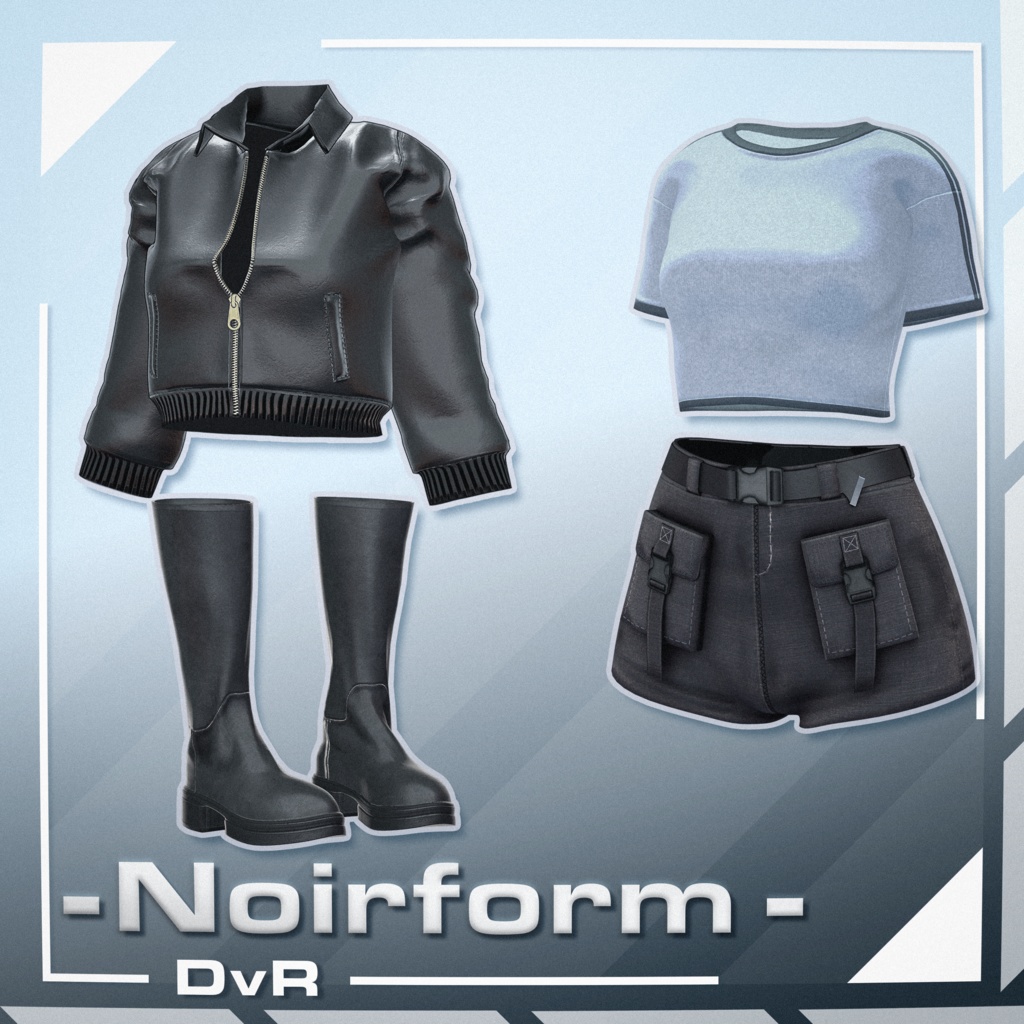 【3アバター対応】Noirform