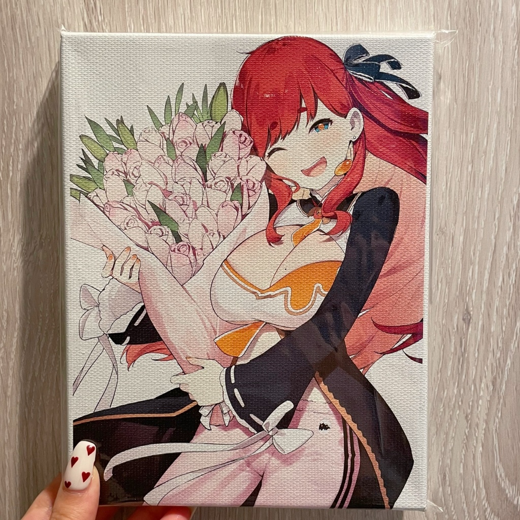 お誕生日イラスト　キャンバスボード（受注生産）