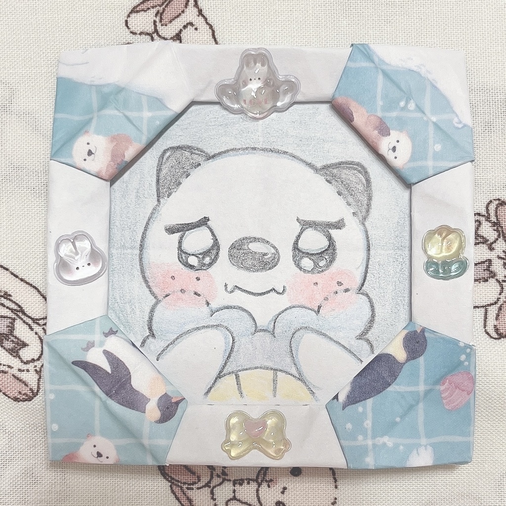 【 折り紙 】ポケモンBW ミジュマル