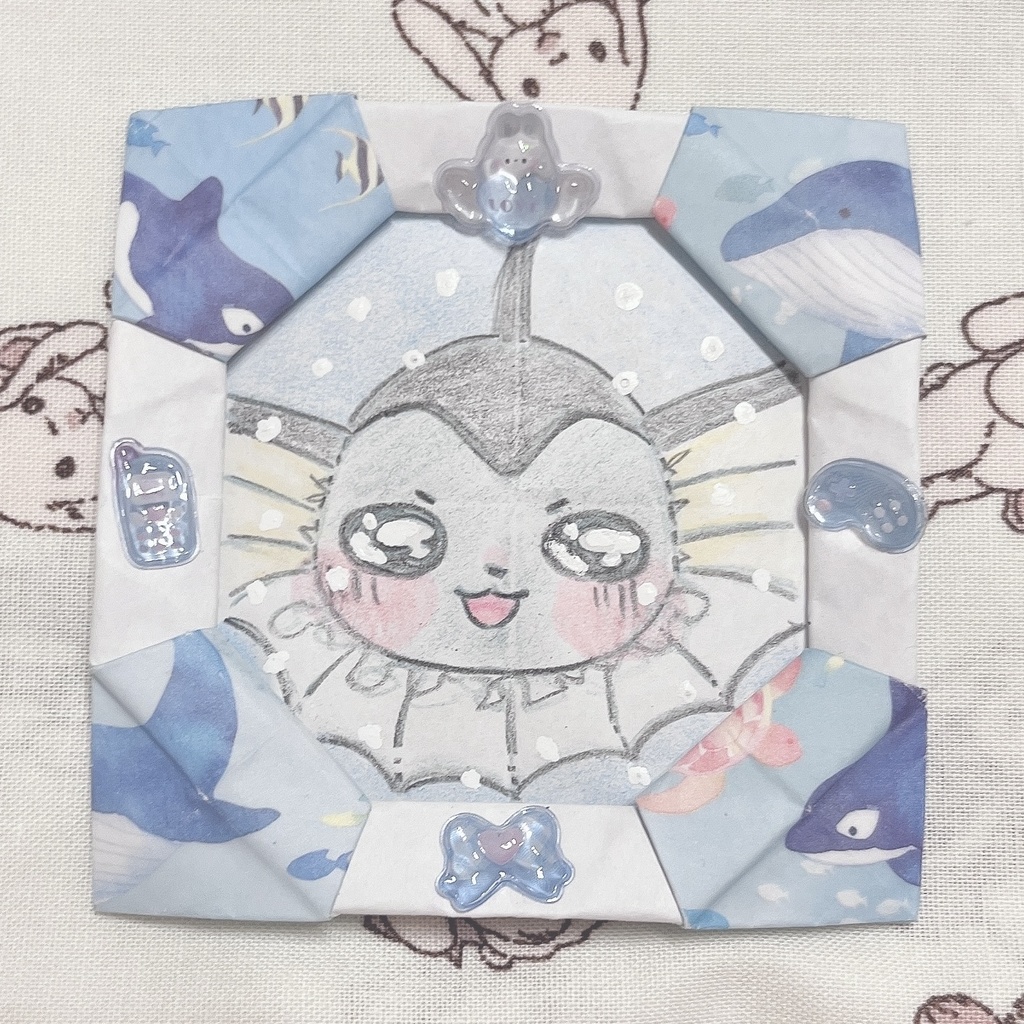 【 折り紙 】ポケモン シャワーズ