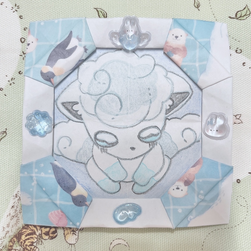 【 折り紙 】アローラロコン