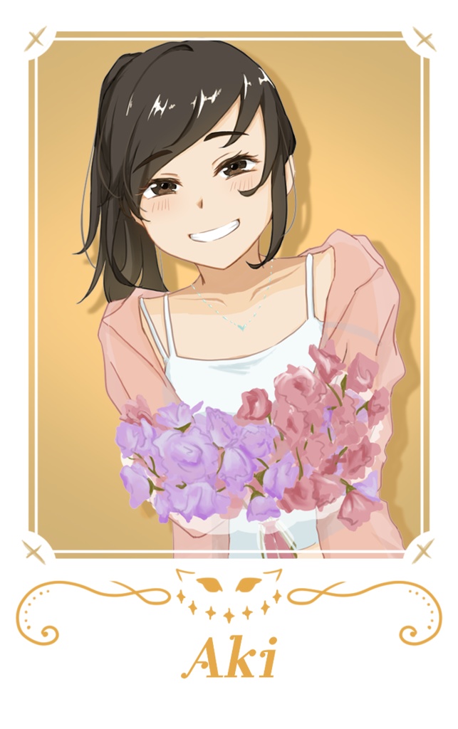 チェキ風カード~flower~ 通常版