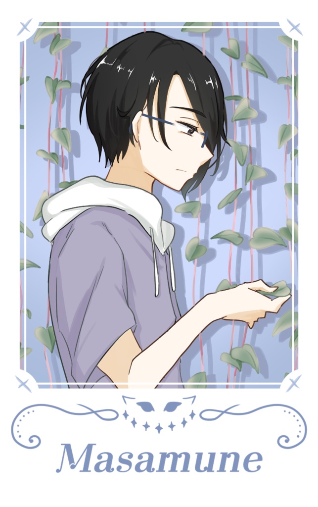 チェキ風カード~flower~ 匿名配送版