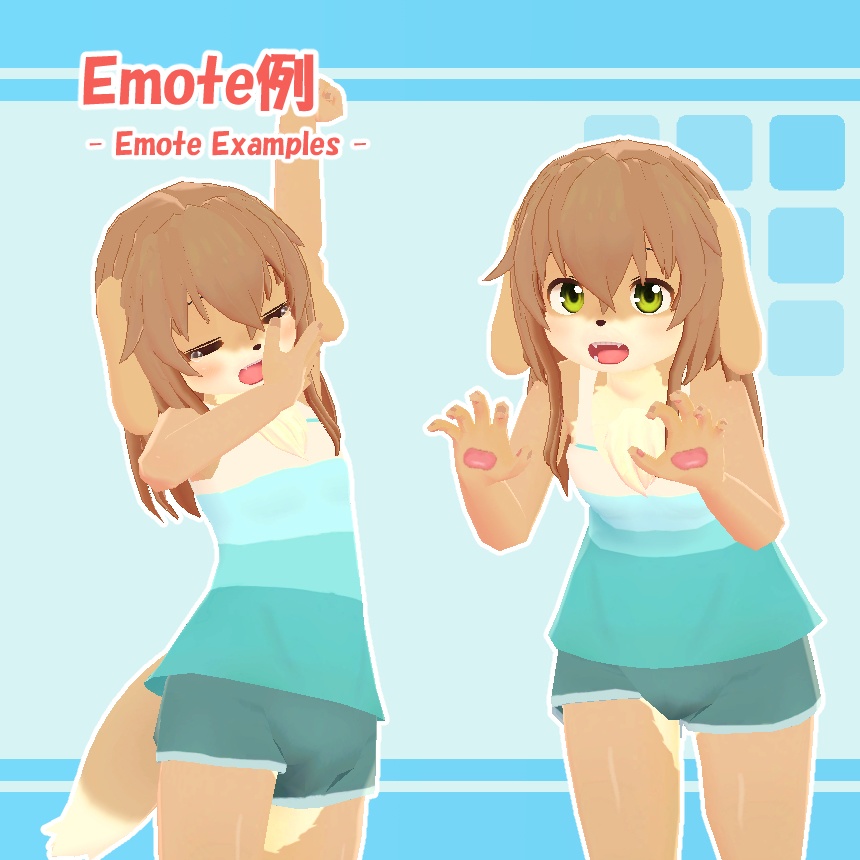 【オリジナルVRChat向けアバター】ヒナタ