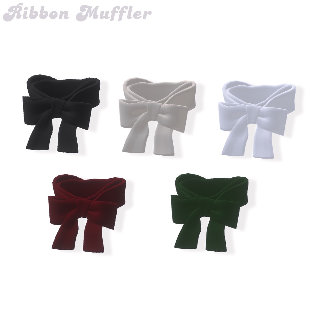 【SALE中】Ribbon Muffler