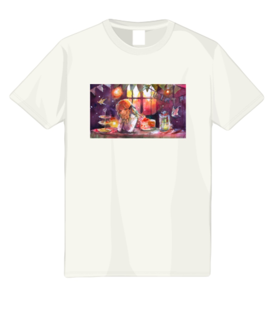心が朝焼けのようにあたたかくなるTシャツ【S/M/L】