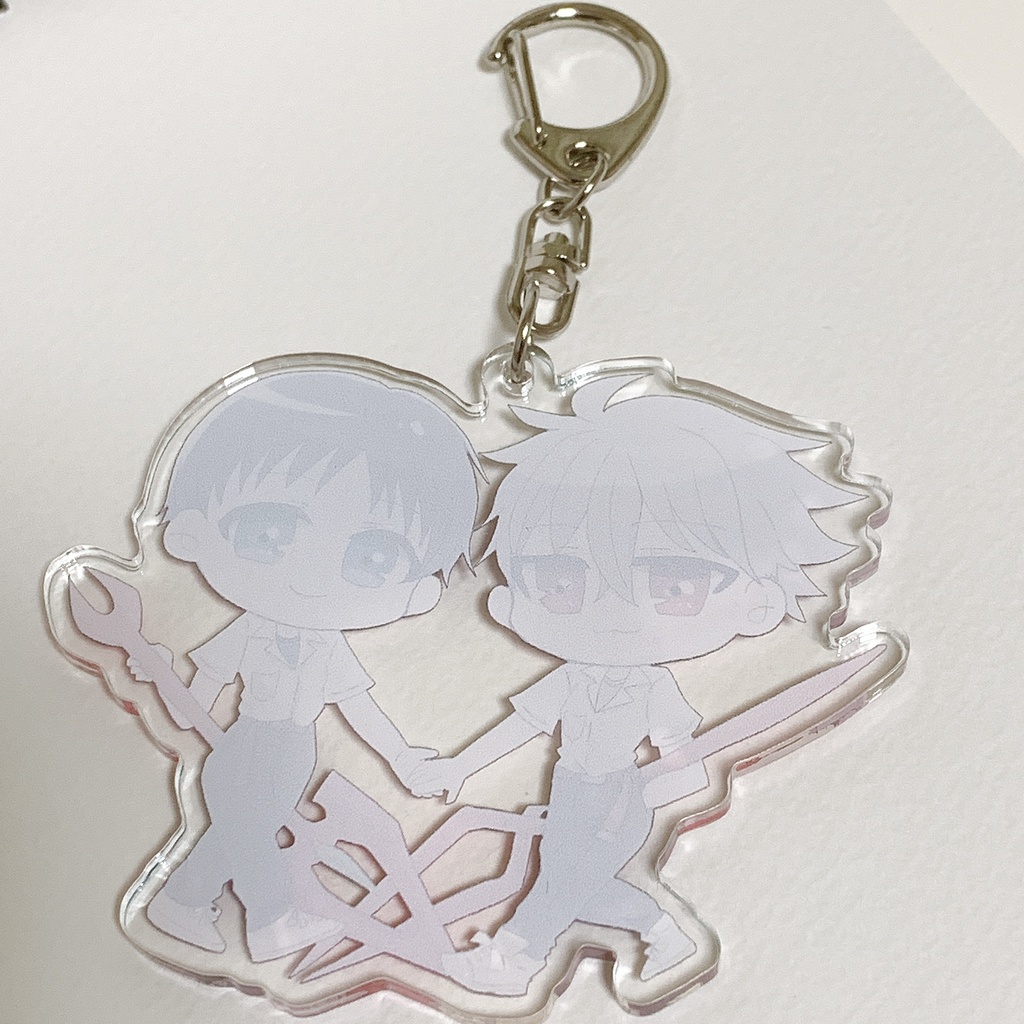 Qカヲシンアクリルキーホルダー