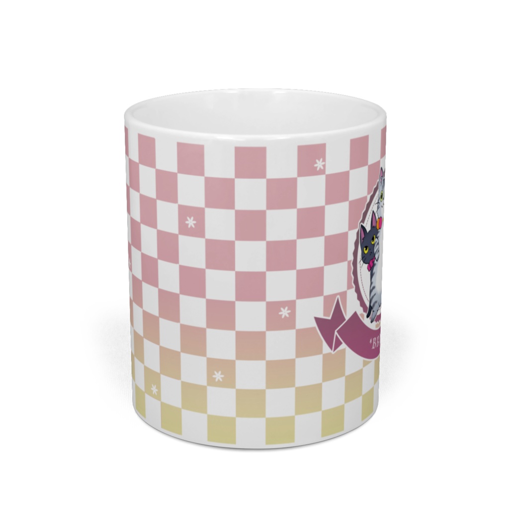 ねこねこマグカップ