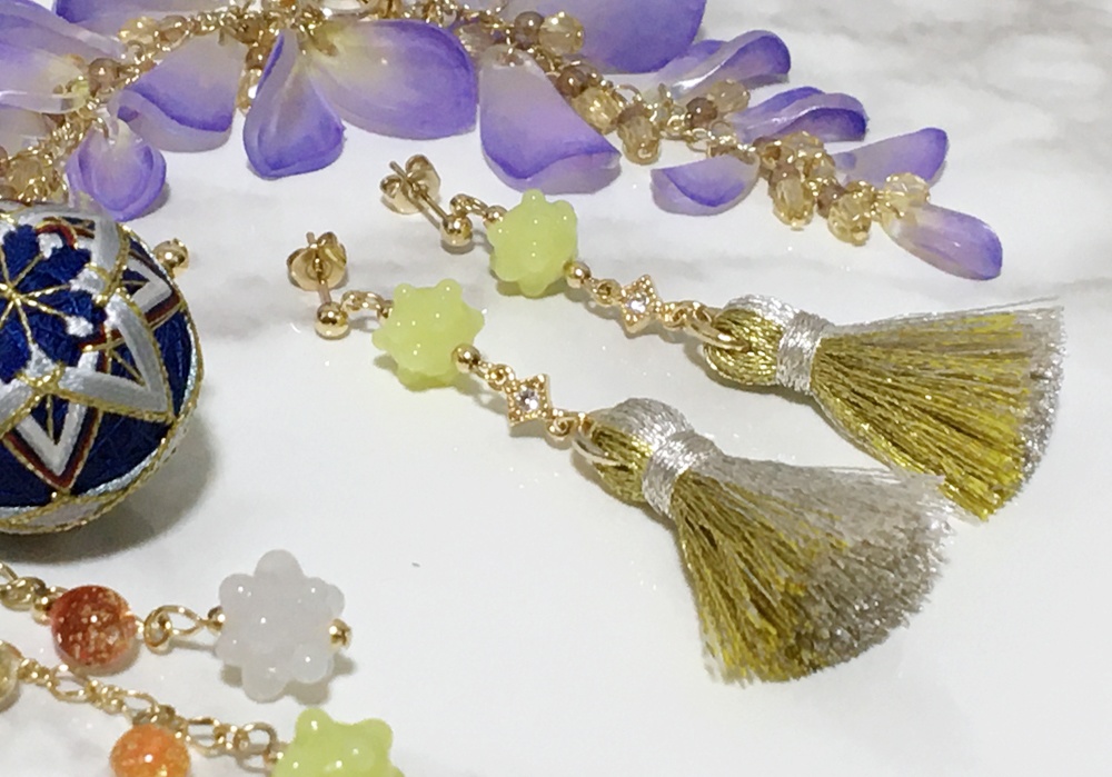 【刀剣乱舞】ガラス製ピアス(イヤリングに変更できます)