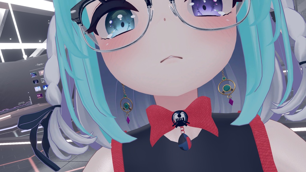 【3Dモデル】フープイヤリング